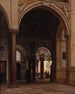 L'intérieur de l'église Santa Maria Sopra Minerva à Rome - Heinrich Hansen — Ansicht des Kunstwerks