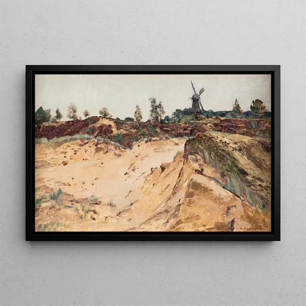 Heinrich Hermanns - In the dunes.webp