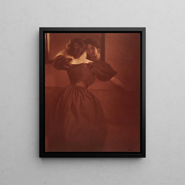 Heinrich Khn - Woman before a Mirror.webp