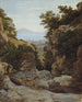 Italian landscape painting - Heinrich Reinhold — artwork view
