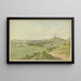 Vista di Wetzlar - Heinrich Rosenkranz — quadro incorniciato alla parete