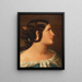 Belle femme romaine - Heinrich Schwemminger — gerahmtes Bild an der Wand