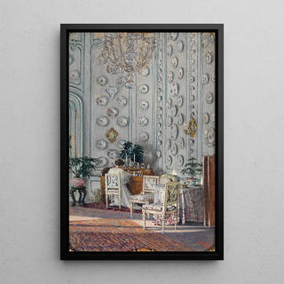 Heinrich Tomec - Grfin Gisela Kinsky im Porzellanzimmer.webp