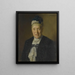 Princess Marie Zu Hohenlohe-Schillingsfürst - Heinrich von Angeli — framed artwork on a wall