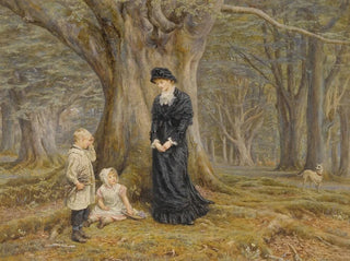 Helen Allingham - The lady of the manor.webp