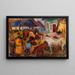 Fiera - Helena Amelia Krowicka — quadro incorniciato alla parete