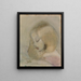 Lesung der Annuli - Helene Schjerfbeck — gerahmtes Bild an der Wand