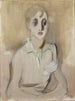 Modern Schoolgirl Painting - Helene Schjerfbeck — artwork view