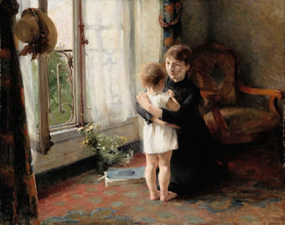 Helene Schjerfbeck - Mother And Child.webp