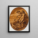 Amphitrite - Hendrick Goltzius — framed artwork on a wall