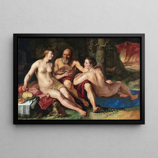 Hendrick Goltzius - Lot and his Daughters.webp