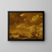 Navigazione in una tempesta - Hendrick van Anthonissen — quadro incorniciato alla parete