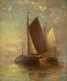 Voiliers en mer - Hendrick A. Hallett — Ansicht des Kunstwerks