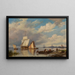 Un port tranquille - Hendrik Barend Koekkoek — quadro incorniciato alla parete
