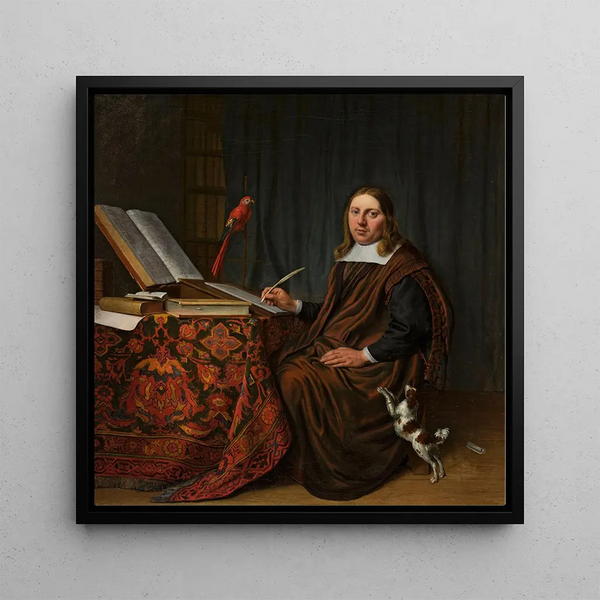 Hendrik Martensz Sorgh - Portrait of a scholar.webp