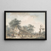 giugno - Hendrik Meijer — quadro incorniciato alla parete