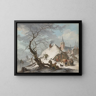 Hendrik Meyer - A Winter Scene.webp