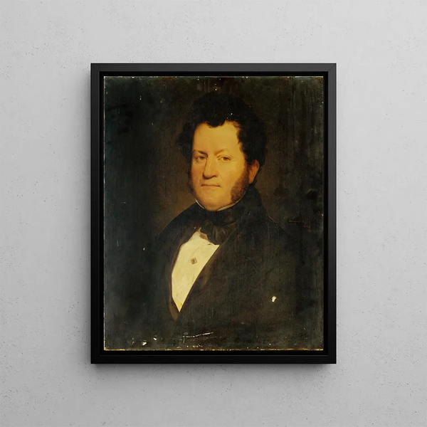 Hendrik Scheffer - Portrait dhomme.webp