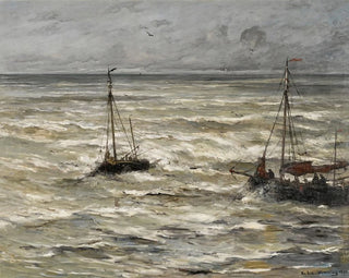 Hendrik Willem Mesdag - At Sea.webp