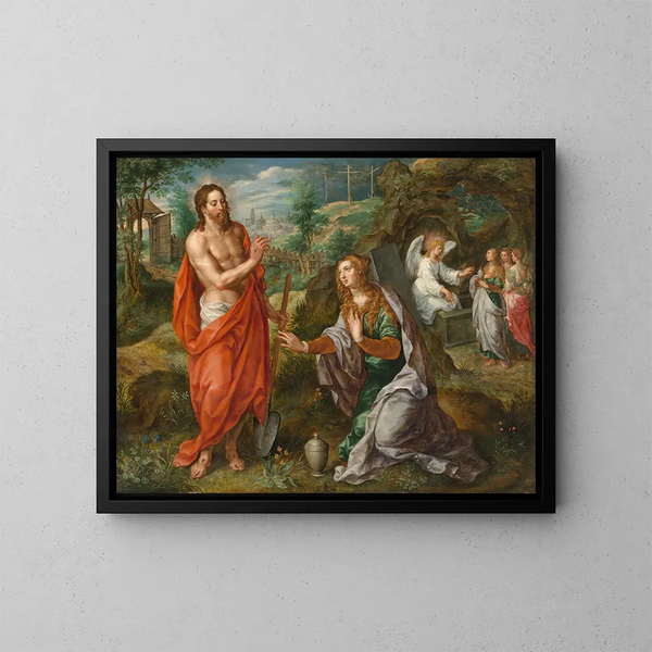 Ne me touche pas - Hendrik de Clerck — gerahmtes Bild an der Wand