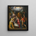 La Natività - Hendrik de Clerck — quadro incorniciato alla parete