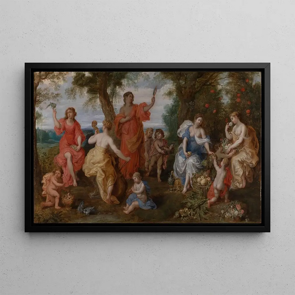 Hendrik van Balen - Allegory of the five senses.webp