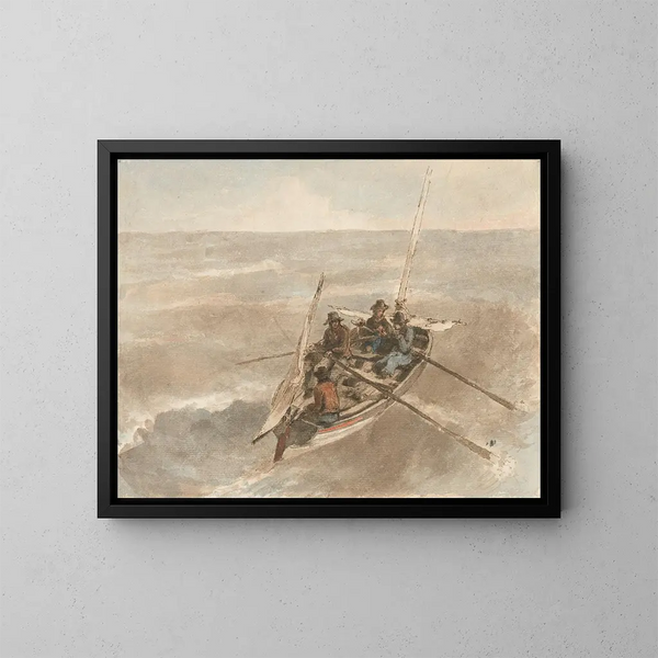 La corsa di Daldey - Heneage Finch, 4° conte di Aylesford — quadro incorniciato alla parete