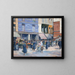 La rue Mouffetard - Henri Achille Zo — quadro incorniciato alla parete