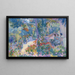 Nachmittag im Garten - Henri-Edmond Cross — gerahmtes Bild an der Wand