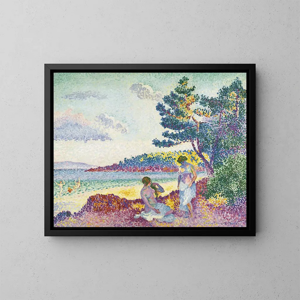 Baigneuses - Henri-Edmond Cross — quadro incorniciato alla parete