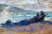 Boote am Strand - Henri-Edmond Cross — Ansicht des Kunstwerks