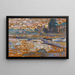 Bateaux échoués au Lavandou - Henri-Edmond Cross — gerahmtes Bild an der Wand
