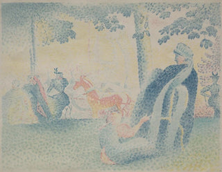 nel parco - Henri-Edmond Cross — vista dell’opera