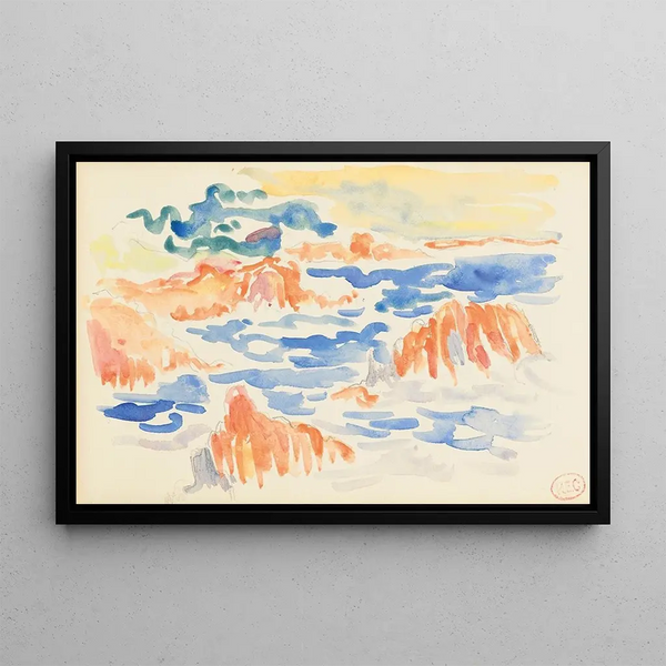 HenriEdmond Cross - Marine aux rochers rouges aux Trayas.webp