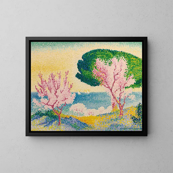 Printemps rose - Henri-Edmond Cross — quadro incorniciato alla parete