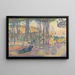 L'aria della sera - Henri-Edmond Cross — quadro incorniciato alla parete