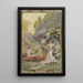 L'odorat Parfums du soir - Henri-Eugène Delacroix — gerahmtes Bild an der Wand