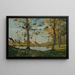 Autunno a Saint-Privé - Henri-Joseph Harpignies — quadro incorniciato alla parete