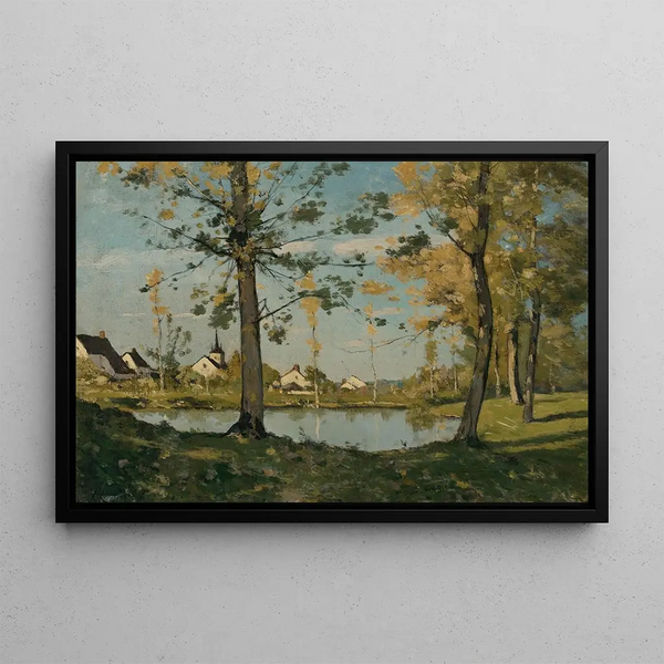 HenriJoseph Harpignies - Autumn At SaintPriv.webp