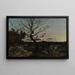 Klarer Mondschein bei Marseille - Henri-Joseph Harpignies — gerahmtes Bild an der Wand