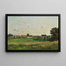 Das Domaine de Saulce, Département Gonne - Henri-Joseph Harpignies — gerahmtes Bild an der Wand