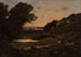 Paesaggio al tramonto - Henri-Joseph Harpignies — vista dell’opera