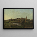 Paesaggio in Auvergne - Henri-Joseph Harpignies — quadro incorniciato alla parete