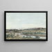 Landschaft mit einer Fluss-Tal im Süden Frankreichs - Henri-Joseph Harpignies — gerahmtes Bild an der Wand