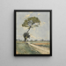 L'arbre au bord de la route - Henri-Joseph Harpignies — gerahmtes Bild an der Wand