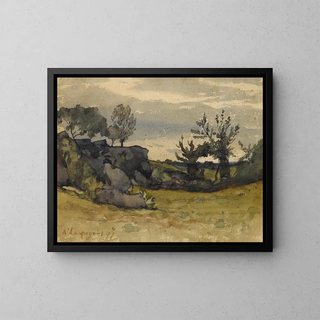HenriJoseph Harpignies - Le vallon.webp