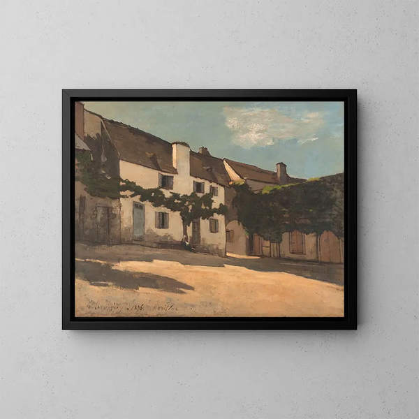 Maison Hrisson - Henri-Joseph Harpignies — quadro incorniciato alla parete