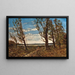 Landschaft bei Windstoß - Henri-Joseph Harpignies — gerahmtes Bild an der Wand