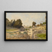 Rom Blick vom Palatin - Henri-Joseph Harpignies — gerahmtes Bild an der Wand