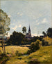 L'église du village - Henri-Joseph Harpignies — Ansicht des Kunstwerks
